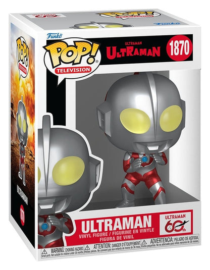 ¡Ultraman POP! Héroes Vinilo Ultraman (Metálico) 9 cm