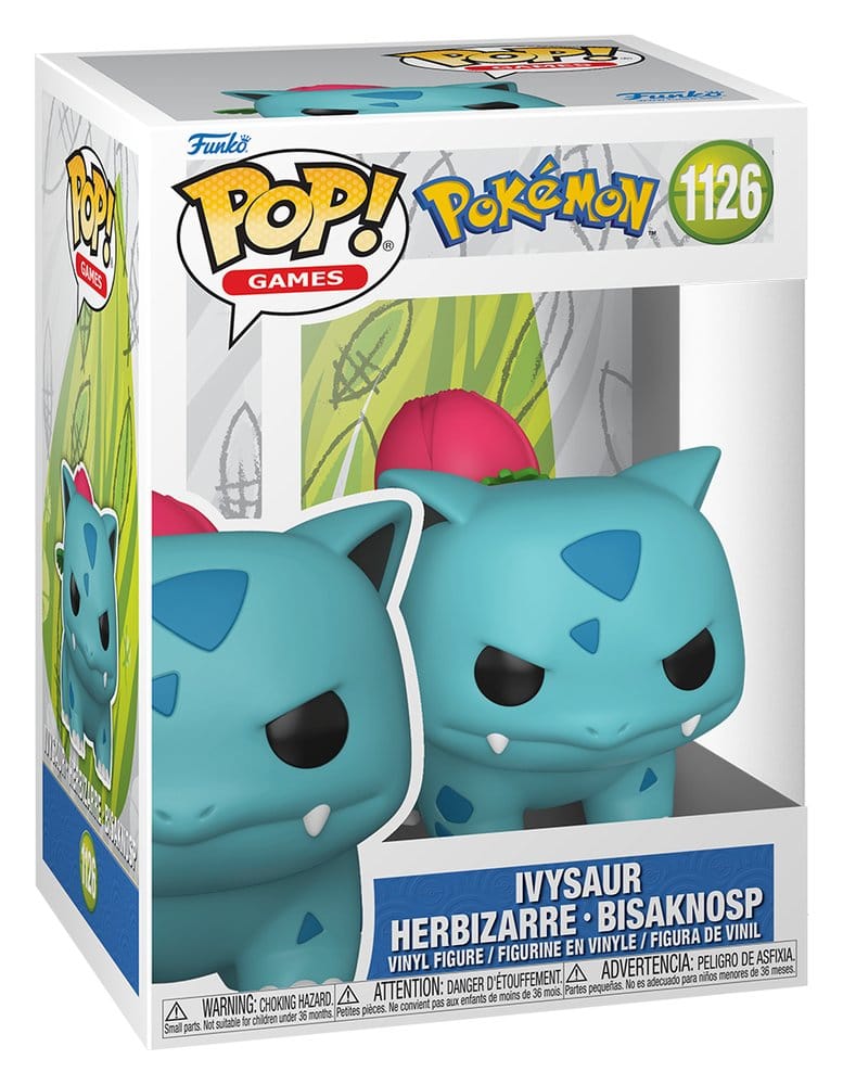 Pokémon POP! Games Figurine en vinyle Ivysaure 9 cm
