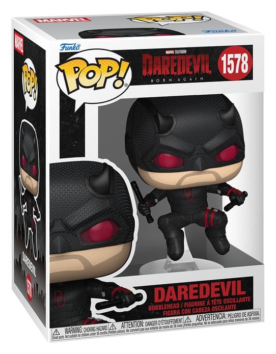 Daredevil: Born Again POP! Marvel Vinylfigur Daredevil (Schwarzer Anzug) 9 cm
