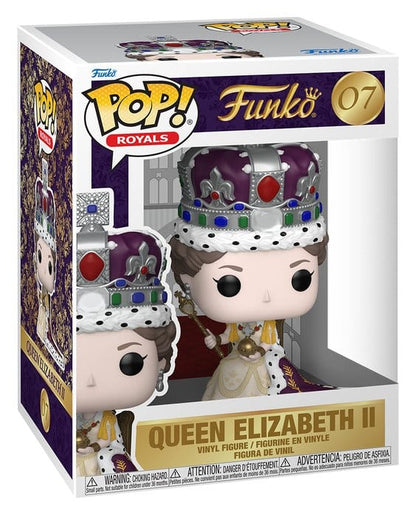 Kraljica Elizabeta II POP! Vrhunska vinilna figura 100. - Kraljica Elizabeta II (Krunidba) 9 cm