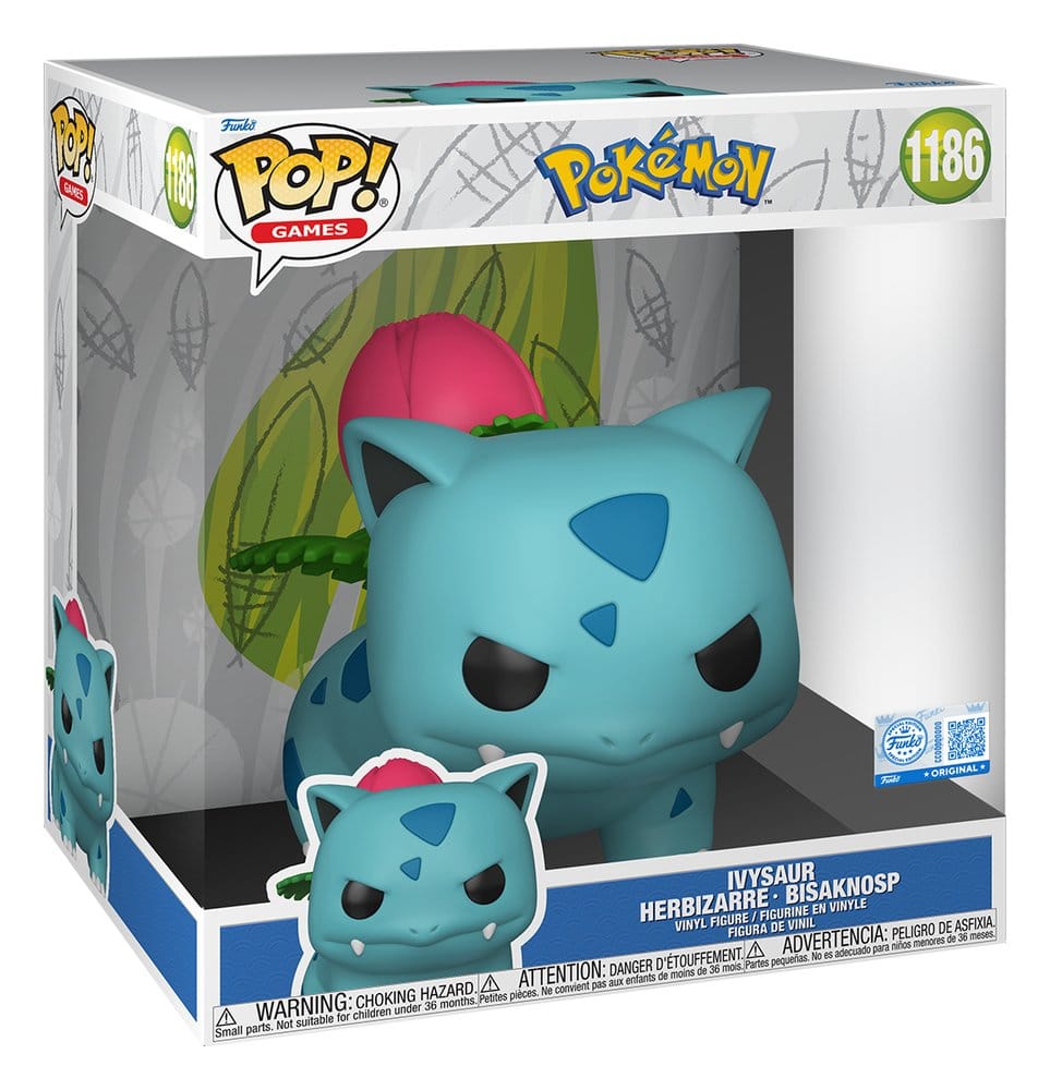 Pokémon Super Sized Jumbo POP! Vinyl Figur Ivysaur 25 cm
