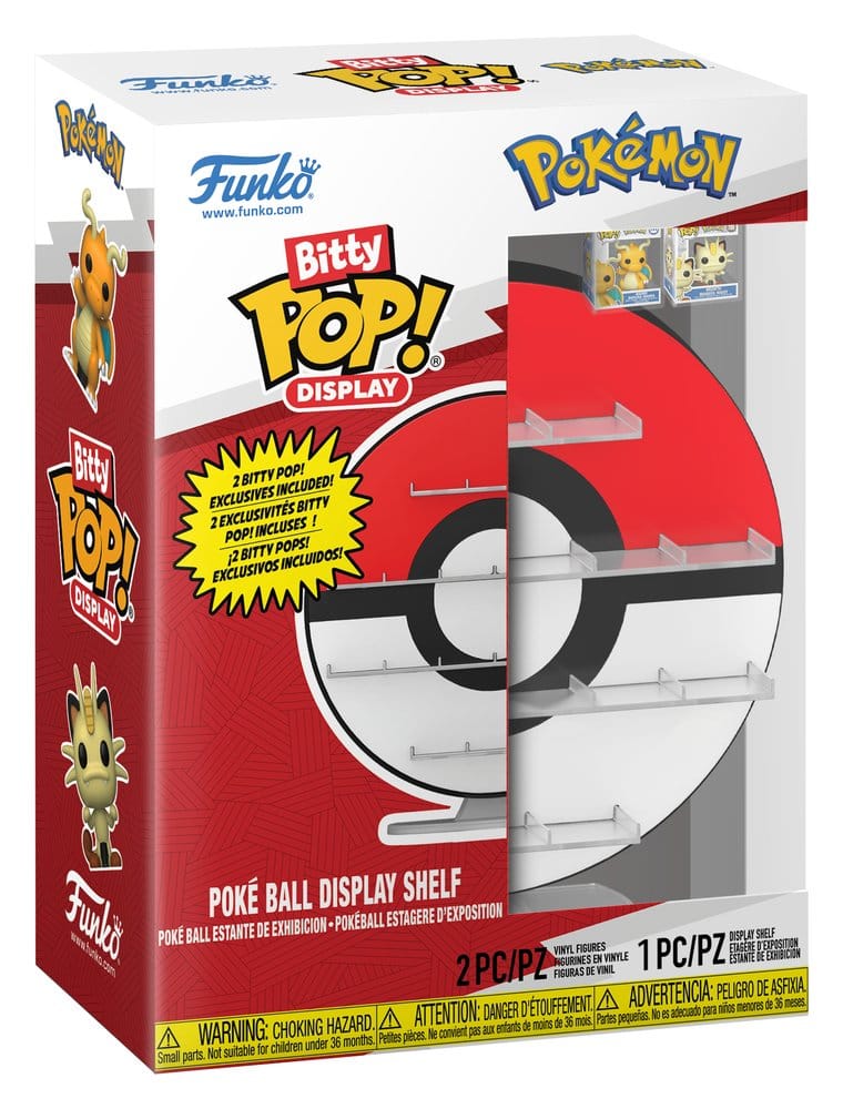 Pokémon Bitty POP! Vis vinylfigurer Poké Ball