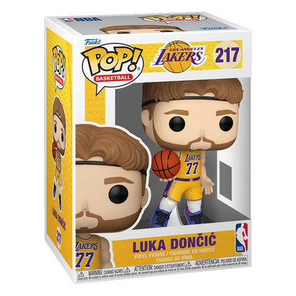NBA POP! Basketball vinylfigur Los Angeles Lakers: Luka Doncic (2025 Icon Edition Uniform) 9 cm