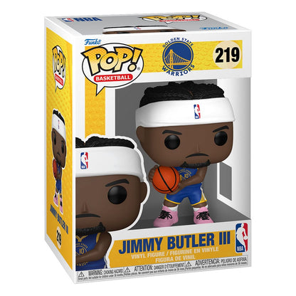 NBA POP! Basketball vinylfigur Golden State Warriors: Jimmy Butler III (2025 Icon Edition Uniform) 9 cm