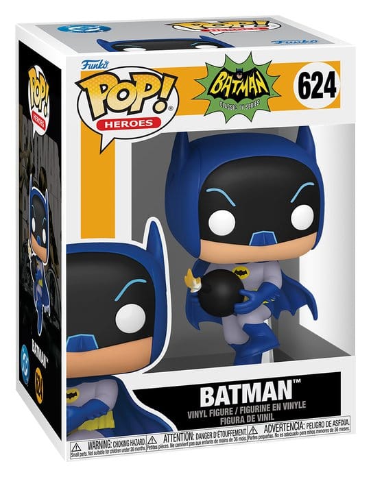 Batman 66 POP! Helden-Vinylfigur Batman mit Bombe 9 cm