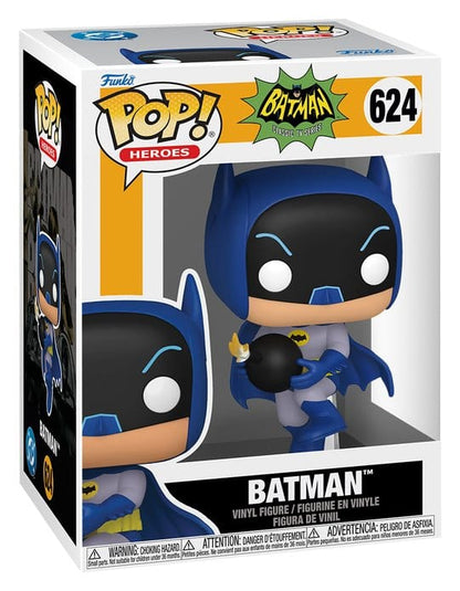 Batman 66 POP! Helden-Vinylfigur Batman mit Bombe 9 cm