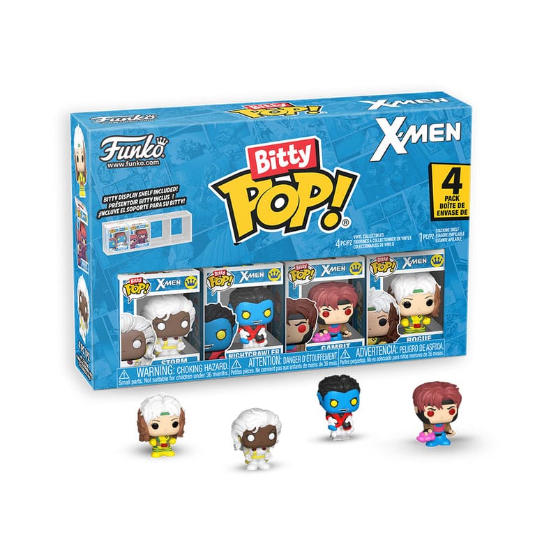 X-Men Bitty POP! Vinylfigur 4er-Pack Gambit 2,5 cm