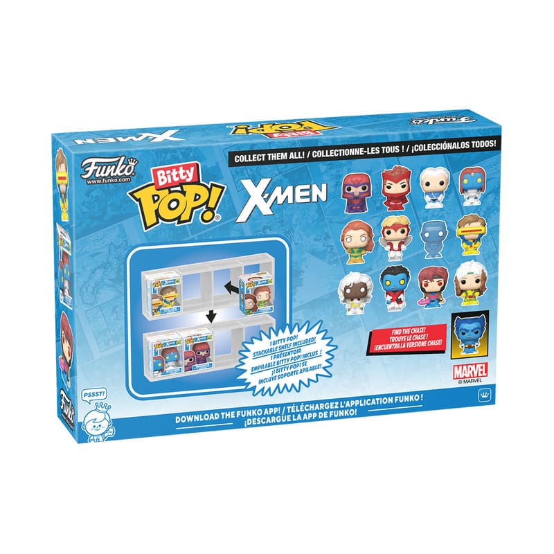X-Men Bitty POP! Vinylfigur 4er-Pack Gambit 2,5 cm