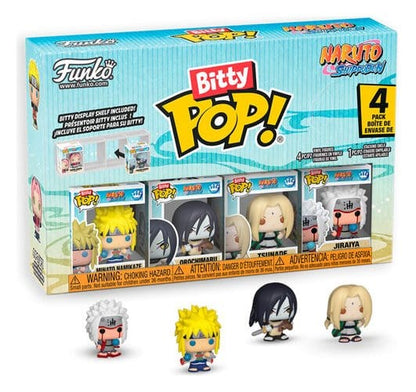 Naruto Bitty POP! Zaslon za pakiranje 4 vinilne figure (12) 2,5 cm
