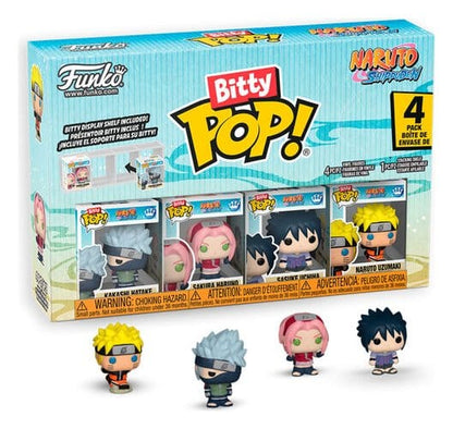 Naruto Bitty POP! Zaslon za pakiranje 4 vinilne figure (12) 2,5 cm
