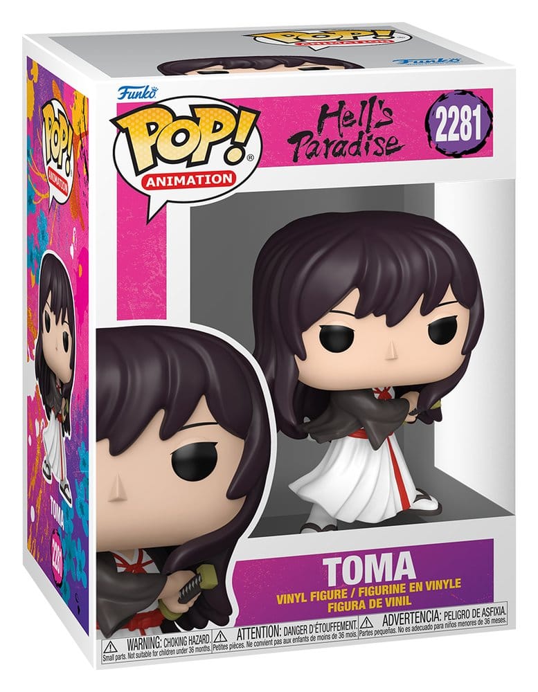 Höllenparadies: Jigokuraku POP! Animations-Vinylfigur Toma 9 cm
