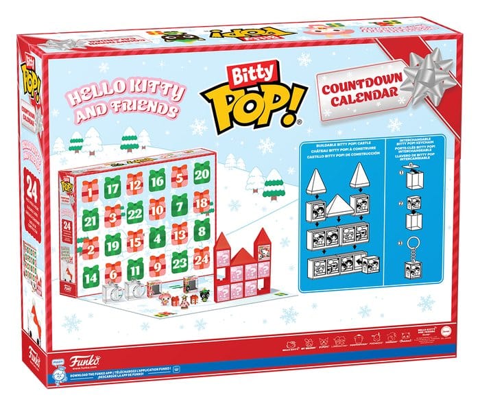 Hello Kitty Bitty POP'u! 24 Günlük Geri Sayım Advent Takvimi