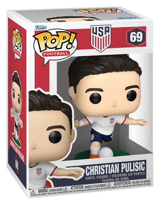EFL POP! Voetbal vinylfiguur USA- Christian Pulisic 9 cm