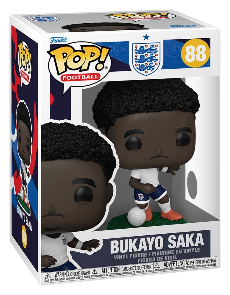 EFL POP! Fußball-Vinylfigur England – Bukayo Saka 9 cm