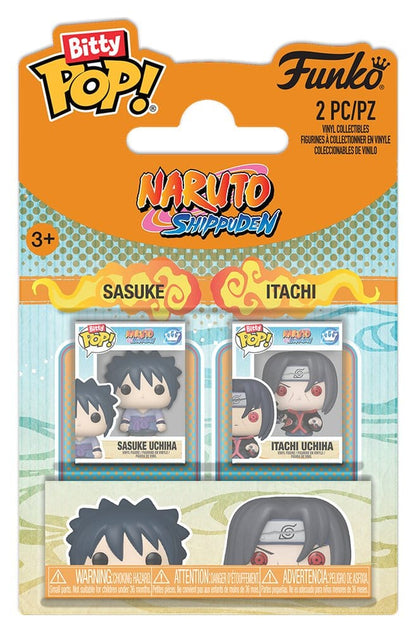 Naruto Bitty POP! Vinylfiguren 2er-Pack Sasuke & Itachi 2 cm