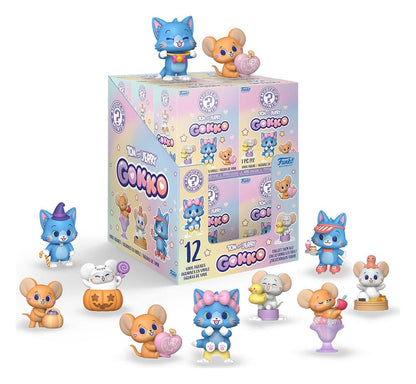 Tom & Jerry Gokko Mystery Minifigurer 5 cm skjerm (12)
