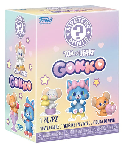 Tom & Jerry Gokko Mystery Minifigurer 5 cm skjerm (12)