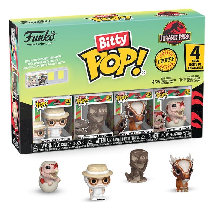Jurassic Park Bitty POP! Vinylfigur 4er-Pack Serie 2 2,5 cm