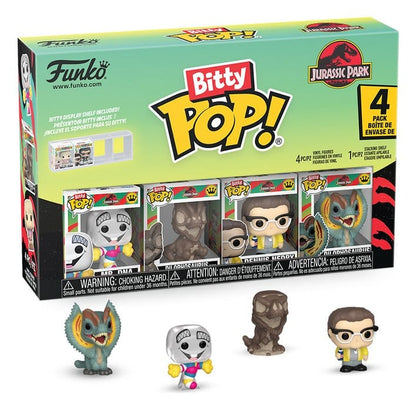 Jurassic Park Bitty POP! Vinyl Figur 4-Pack Mr. DNA 2,5 cm