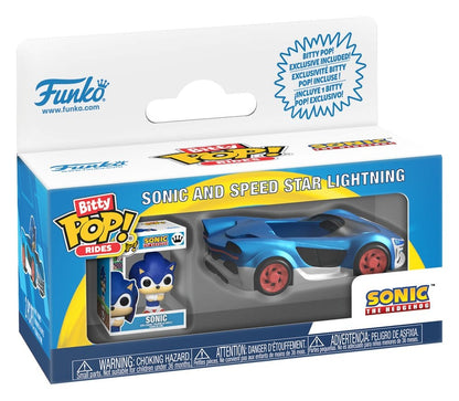 Sonic Bitty POP! Ride Vinyl Figur Speed Star m/Sonic 2,5 cm