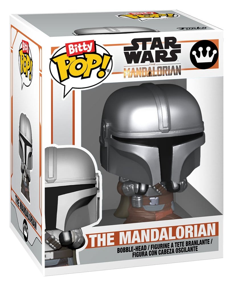 Star Wars Bitty POP! Ride Vinyl Figur N1 mit Mando 2,5 cm