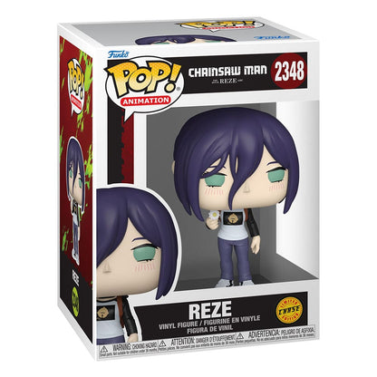 Motorsagmann POP! Animasjon Vinylfigurer Reze with Chase 9 cm sortiment (6)