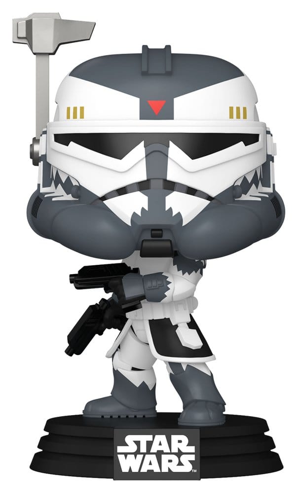 Star Wars Animation POP! Vinylfigur Comm Wolffe 9 cm