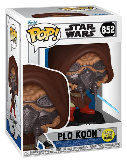 Star Wars Animasjon POP! Vinylfigur Plo Koon (GW) 9 cm