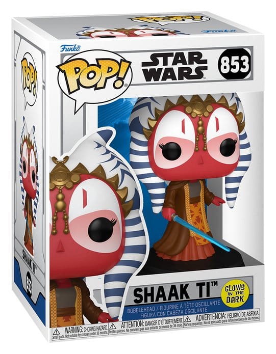 ¡POP de animación de Star Wars! Figura Vinilo Shaak Ti (GW) 9 cm