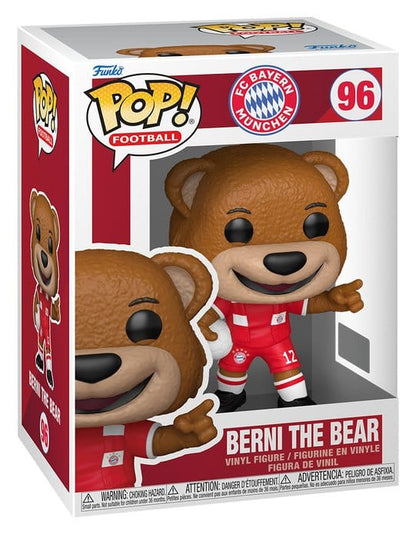 FC Bayern München POP! Fußball-Vinylfigur Berni der Bär 9 cm