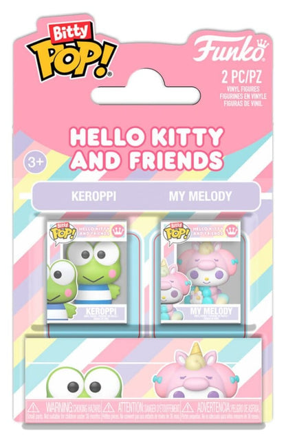 Sanrio Bitty POP! Figurines en vinyle 2-Pack K & MM 2 cm
