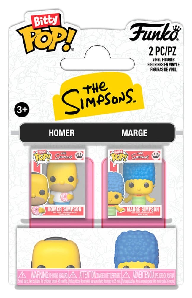 Simpsons Bitty POP! Vinylfiguren 2er-Pack H & M 2 cm