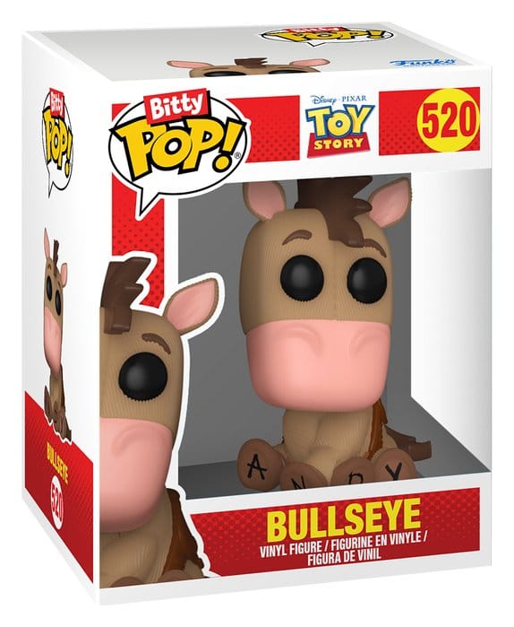 Toy Story Bitty POP! Confezione da 2 figurine in vinile Jessie e Bullseye 2 cm