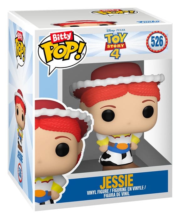 Toy Story Bitty POP! Confezione da 2 figurine in vinile Jessie e Bullseye 2 cm