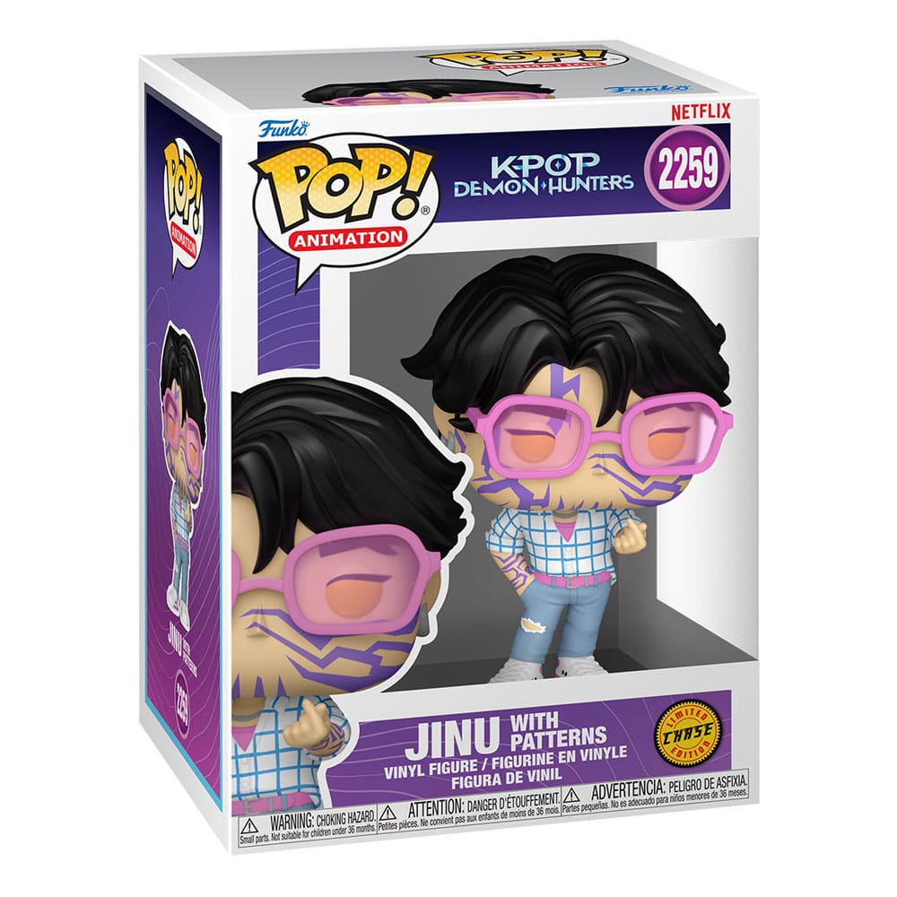 KPop Dämonenjäger POP! Animations-Vinylfiguren Jinu mit Chase 9 cm Sortiment (6)