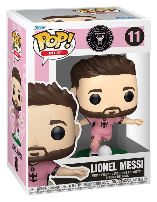 EFL POP! MLS Vinyl Figur Inter Miami CF - Lionel Messi (Rosa) 9 cm