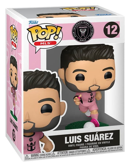 EFL POP! MLS Vinylfigur Inter Miami CF - Luis Suarez (Pink) 9 cm