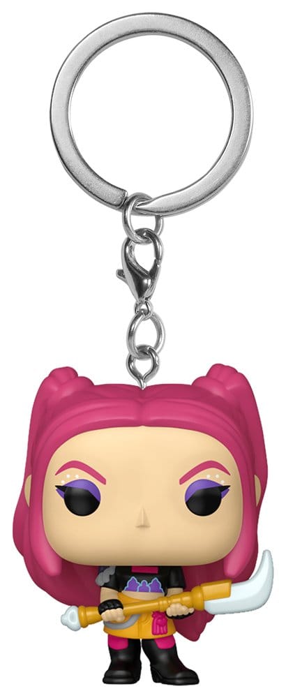 KPop Demon Hunters POP! Vinylnyckelringar 4 cm Zoey Display (12)