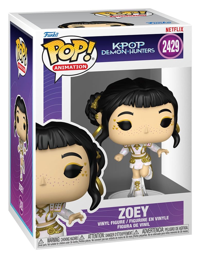 KPop Chasseurs de Démons POP! Figurine en vinyle d'animation Zoey 9 cm