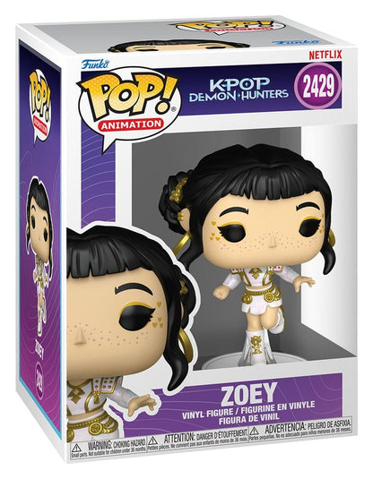 KPop Chasseurs de Démons POP! Figurine en vinyle d'animation Zoey 9 cm