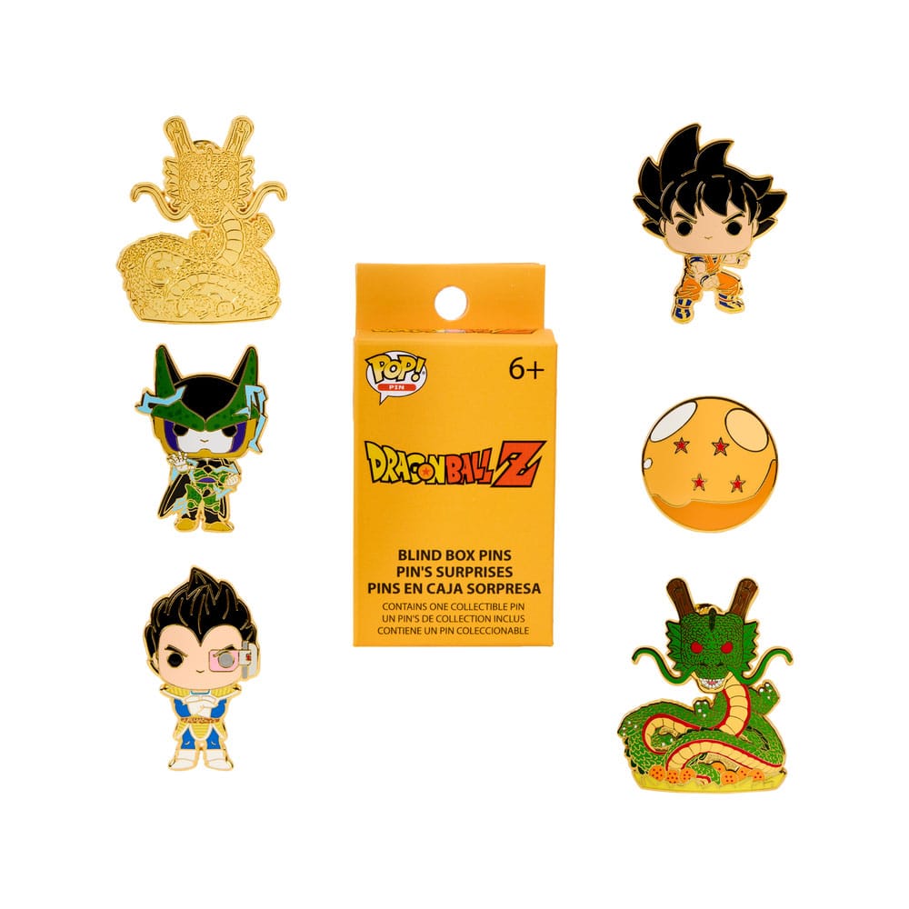 Dragon Ball Z af Loungefly Emalje Pins Blind Box Caracters Display (12)