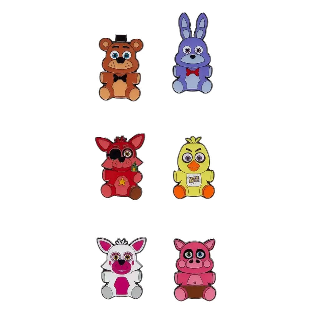 Cinq nuits à Freddy's Loungefly Emord Pins Blind Character Display (12)