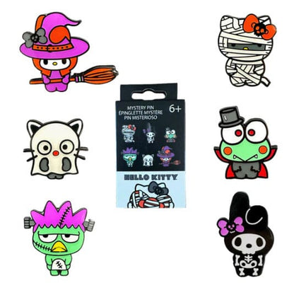 Hello Kitty av Loungefly Emalj Pins Blind Box Halloween Display (12)