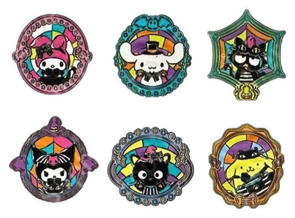 Sanrio by Loungefly Emaye Pimler Kör Kutu Hello Kitty ve Arkadaşları Cadılar Bayramı Vitray Vitray (12)