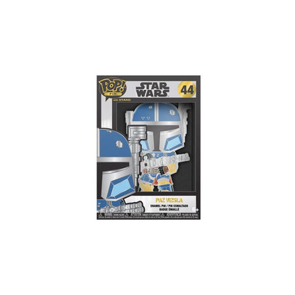 Star Wars Loungefly Pop! Pin di smalto pesante armatura mando 10 cm