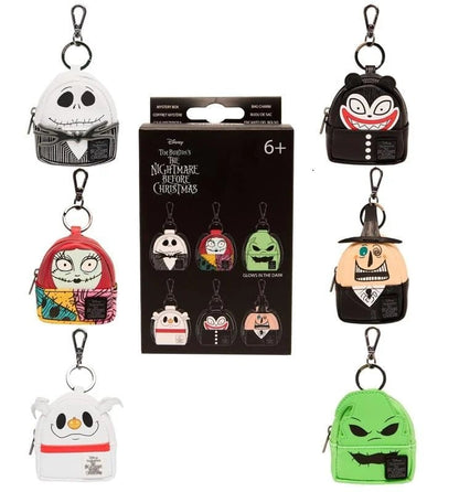 Nightmare Before Christmas by Loungefly Keychains Mini ruksak Classic Blind Box asortiman (15)