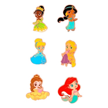 Disney Loungefly Pop! Emaille Pins Prinzessin Chibi 4 cm Sortiment (12)