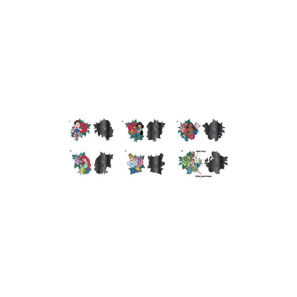 Disney Loungefly POP! Enamel Pins Princess Tattoo 3 cm Assortment (12)