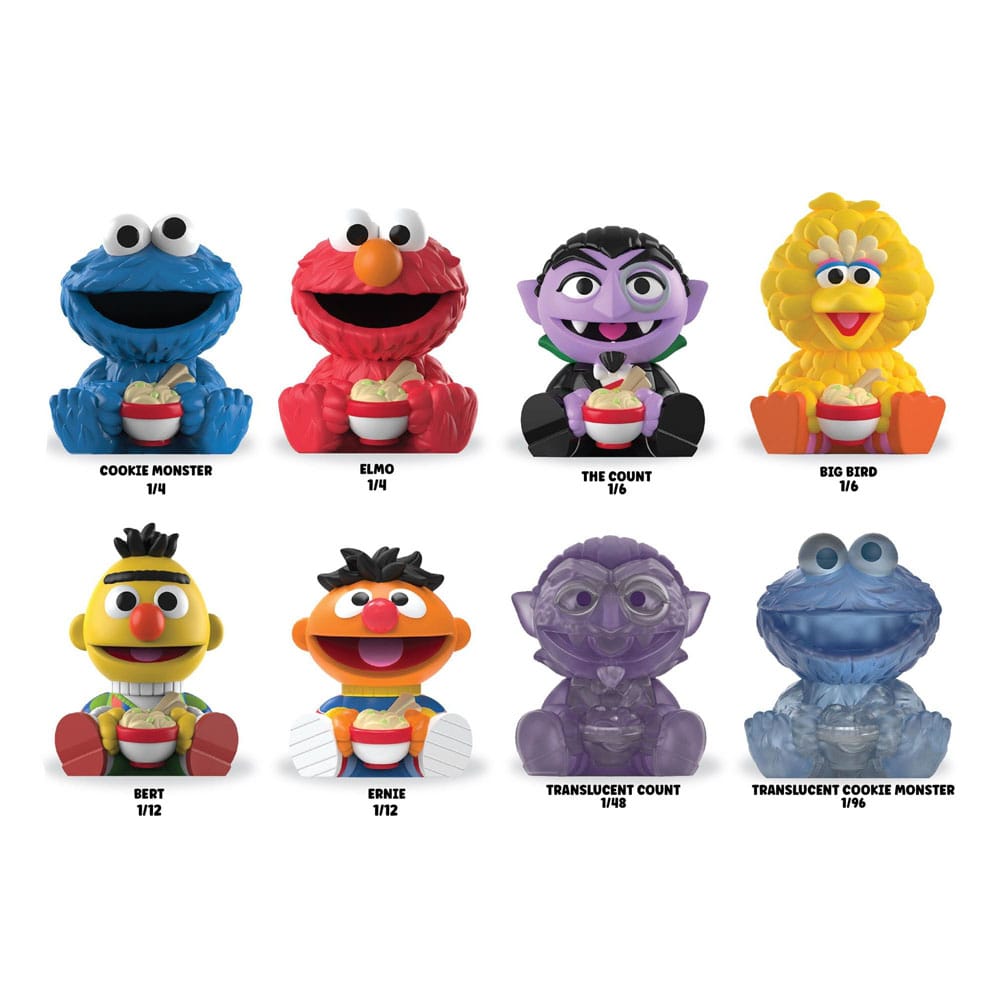 Sesamstraat Rokimoto Cup of Fun Blind Box Figuren 10 cm Wave 1 Display (12)