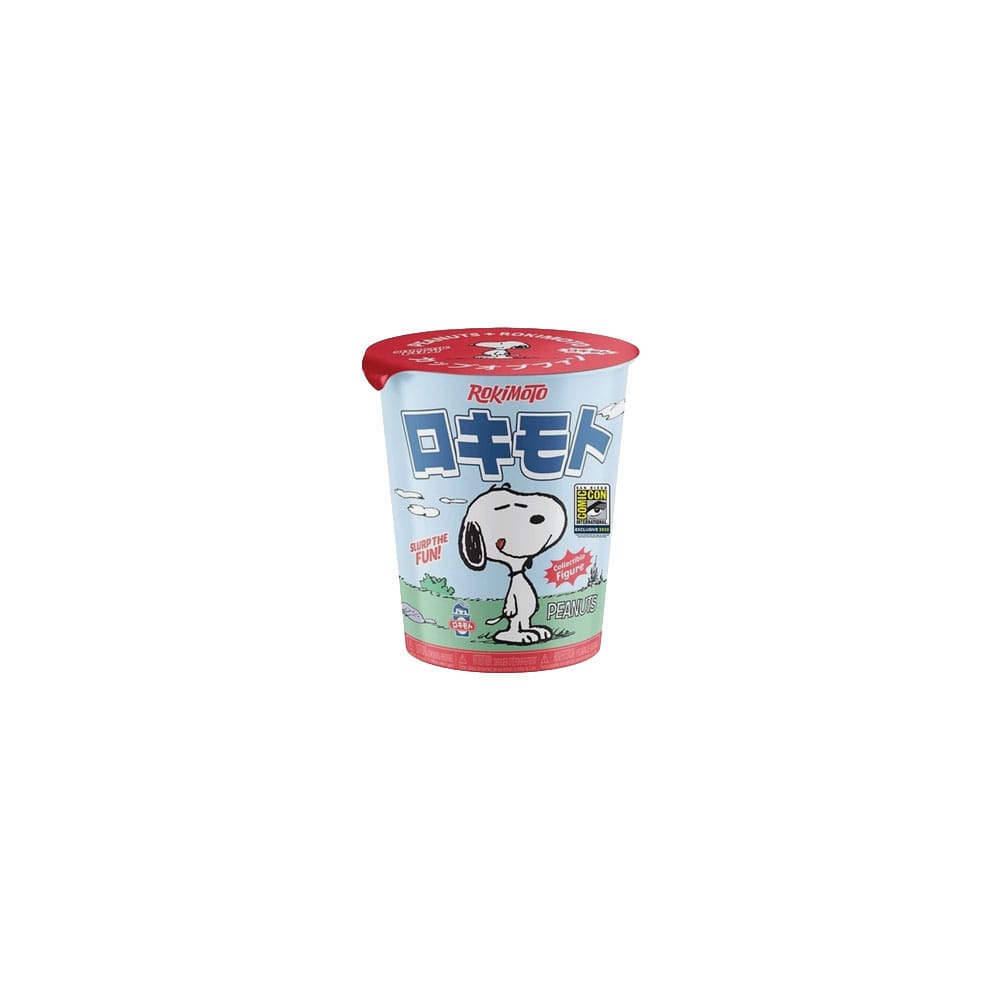 Peanuts Snoopy Rokimoto Cup of Fun Blind Box Figures 10 cm SDCC Exclusive Display (12)